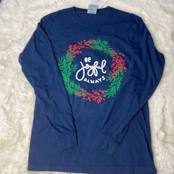 Be Joyful Always Long Sleeve Tee - Picture 3 of 4